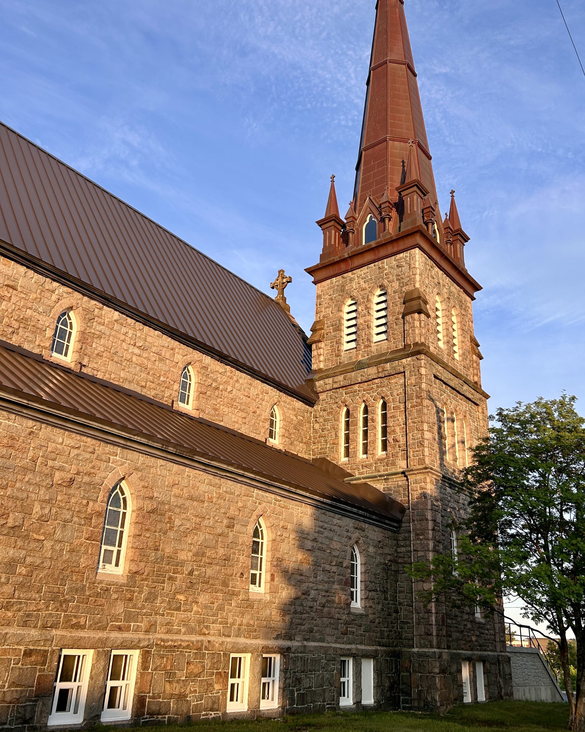 Side of the Sacred Heart Cathedral - Bathurst.