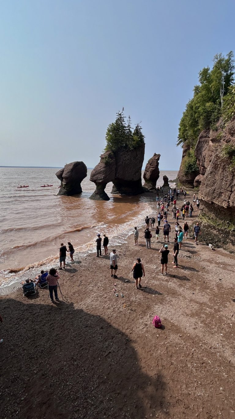Hopewell Rocks Itinerary: Low + High Tide Guide (How to Plan Your Day)